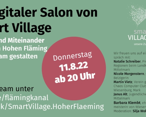 2. Digitaler Salon von Smart Village e. V.