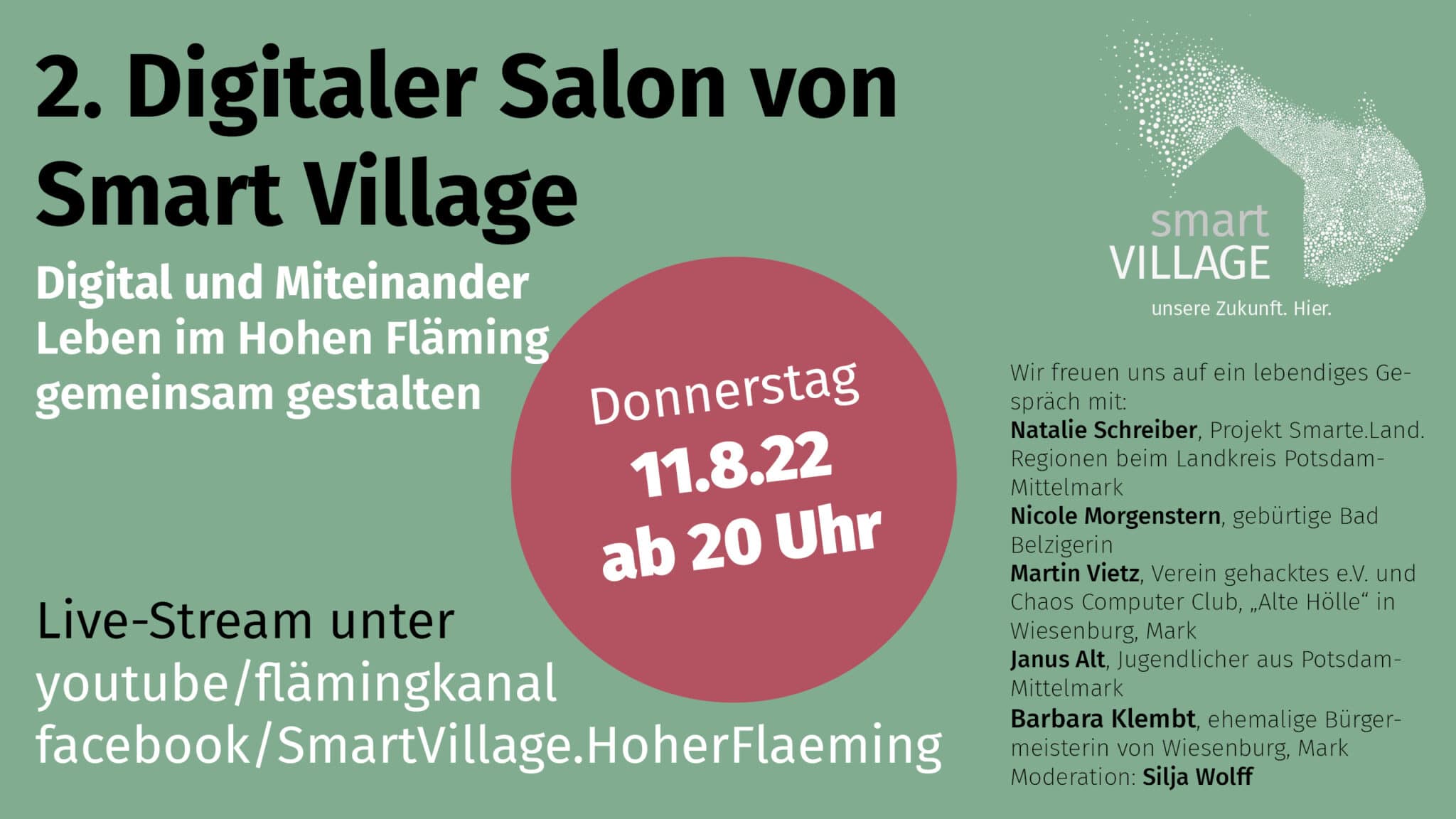 2. Digitaler Salon von Smart Village e. V.