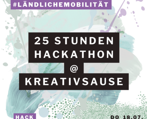 25 Stunden Hackaton auf der Kreativsause 18.-19.7.2024