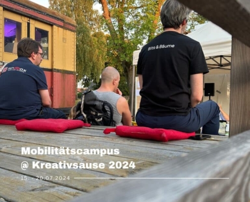 Mobilitätscampus auf der Kreativsause 2024