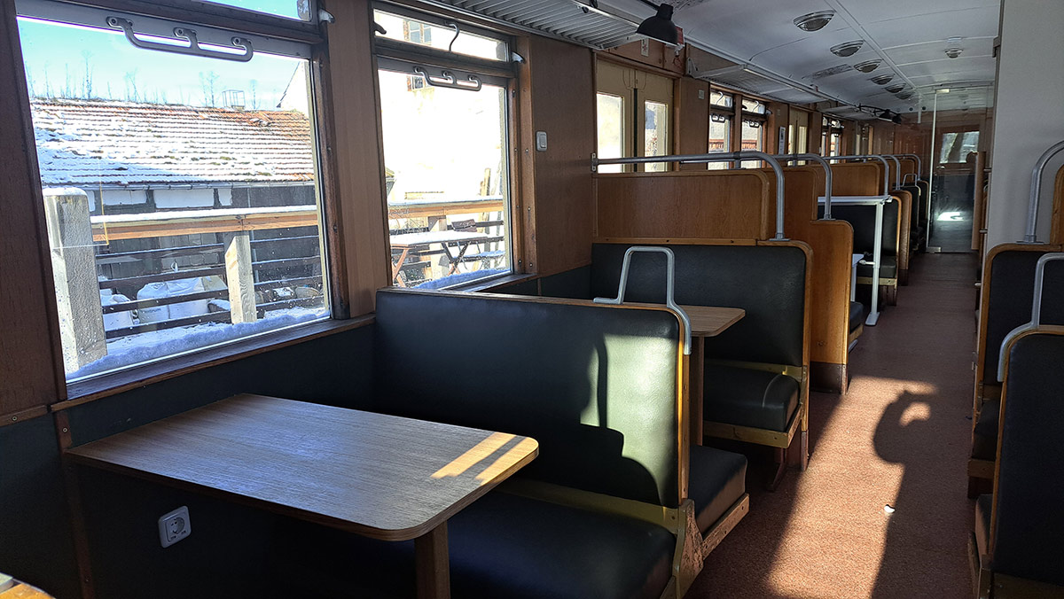 Coworking in der alten S-Bahn - Mobilitätscampus